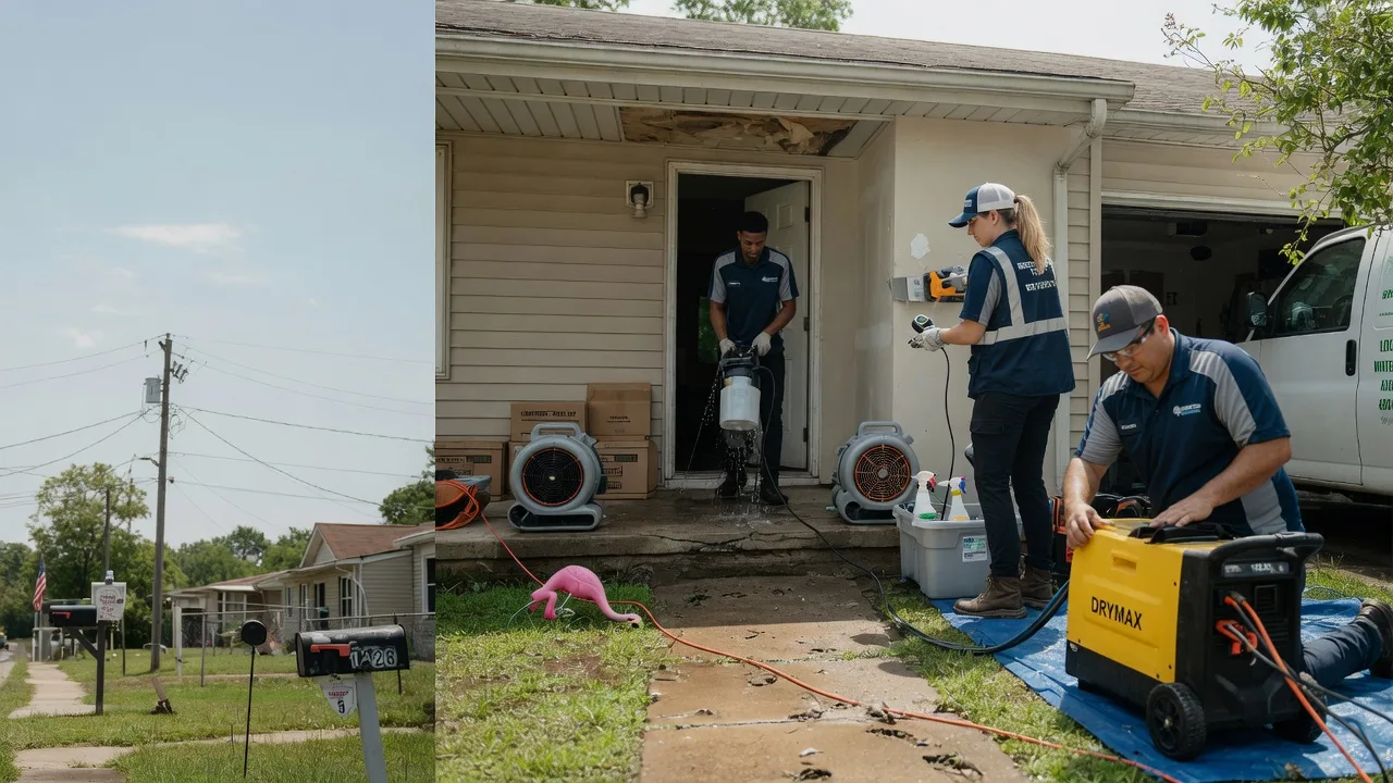 Storm Damage Water Removal in Crewe, VA near me